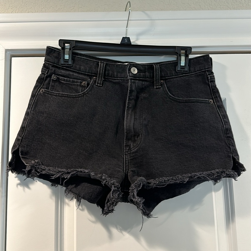 Abercrombie and fitch jean shorts